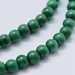 Chapelets de perles en malachite naturelle&nbsp;G-F571-27AB1-5mm