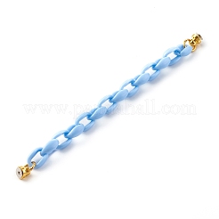 Chaîne de cas de téléphone de chaîne de câble acrylique&nbsp;HJEW-JM00494