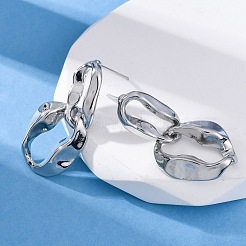 Серьги-гвоздики из латуни с подвесками&nbsp;EJEW-R025-13P