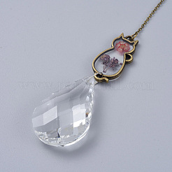 Cristaux lustre suncatchers prismes&nbsp;AJEW-G025-D06