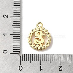 Латунные микро проложить кубического циркония подвески&nbsp;KK-B079-11G