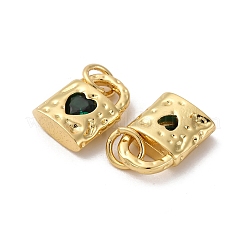 Латунные микро проложить кубического циркония подвески&nbsp;KK-P308-13G