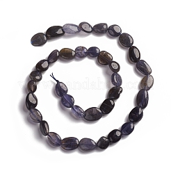 Perline iolite naturale fili&nbsp;G-D0002-D74
