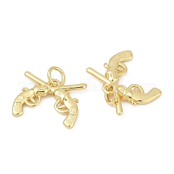 Латунные подвески&nbsp;KK-S527-03G-B