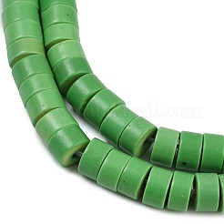 Синтетических нитей бирюзовые бусы G-V003-A01-04