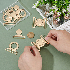 6 комплект боковых пряжек из цинкового сплава FIND-BC0013-98A