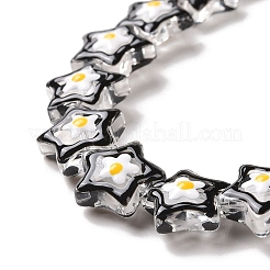 Прозрачные стеклянные бусины LAMP-K037-07C