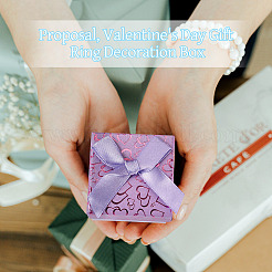 Bowknot Karton Papier Ring Geschenk Aufbewahrungsboxen&nbsp;CON-TAC0001-16C