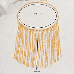 Старинные железные бахромчатые роскошные нагрудники для банкетов MM0442