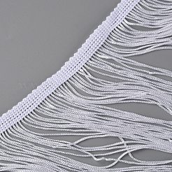 Fransenbesatz aus Polyester&nbsp;FIND-WH0077-64A-01