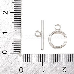 Кольцо из латуни Переключить застежками&nbsp;KK-G548-38P