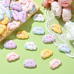 Кабошоны из непрозрачной смолы&nbsp;CRES-CJ0001-62