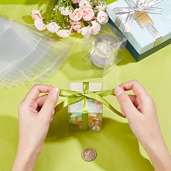 Confezione regalo in plastica trasparente in pvc&nbsp;CON-WH0085-68A