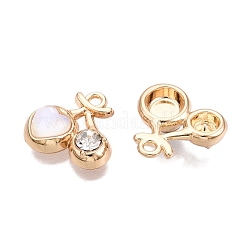 Стеклянные подвески из сплава с покрытием стойки&nbsp;FIND-N005-13G