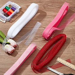 4 рулон двухцветной полиэстеровой марлевой ленты OCOR-HY0001-14