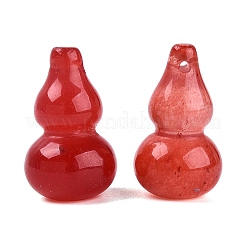 Pendentifs teints en jade blanc naturel&nbsp;G-Q601-42A