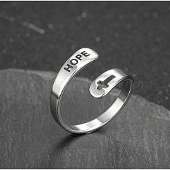 Ажурный крест со словом «Надежда» 201&nbsp;FS-WGED892-07