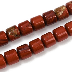 Натуральные красные яшмы бусы пряди G-G275-D08-10x10mm