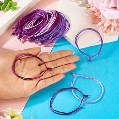 40шт 4 цвета регулируемый нейлоновый шнур браслеты изготовление&nbsp;BJEW-TA00673
