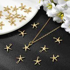 Латунь морские звезды подвески&nbsp;XGR0169G-99G