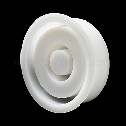 Силиконовые Молды для плоских круглых подсвечников своими руками DIY-G094-02