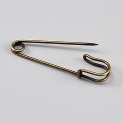 Spille di sicurezza grandi in lega di zinco&nbsp;FIND-WH0365-259G-AB