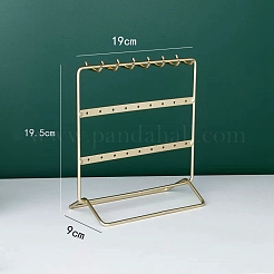 Supporti per torre espositiva per gioielli in ferro rettangolare&nbsp;PW-WG79254-01
