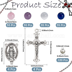 Наборы для самостоятельного изготовления четок из бусин&nbsp;DIY-SC0031-63