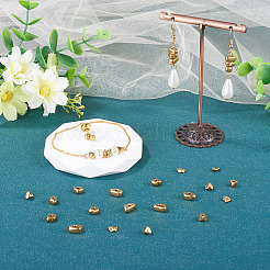 20 pièce 4 styles de perles en acier inoxydable 304&nbsp;STAS-TA0006-40