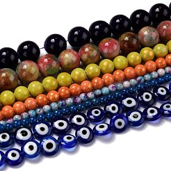 Природного нефрита нитей бисера&nbsp;G-H245-04