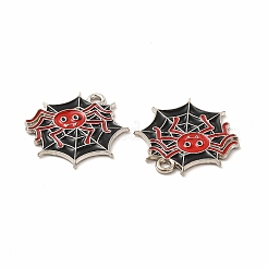 Placcatura a cremagliera pendenti smaltati in lega di Halloween&nbsp;FIND-G054-16P-01
