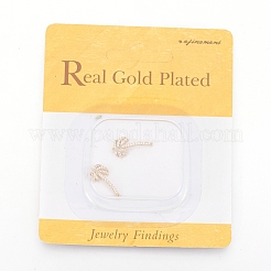 Латунные микро проложить кубического циркония подвески&nbsp;X-ZIRC-Q014-032G