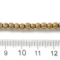 Galvanisierte synthetische nichtmagnetische Hämatitperlenstränge&nbsp;G-C154-A01-01A