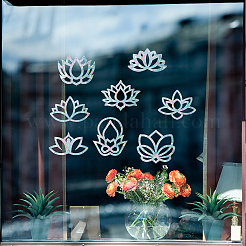 Водостойкие ПВХ цветные лазерные витражи пленка клейкие наклейки DIY-WH0256-018