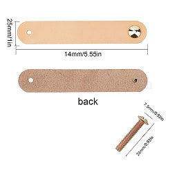 Дверные ручки из искусственной кожи&nbsp;FIND-WH0052-53C