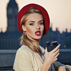 56 шт. 4 стиля фурнитуры для сережек-гвоздиков из нержавеющей стали 201 STAS-UN0047-61