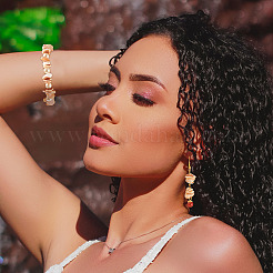 1 нить бусин из натуральных ракушек&nbsp;SSHEL-TA0001-13