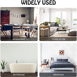 1шт акриловое зеркало лотос настенные украшения&nbsp;AJEW-CN0001-35B