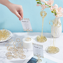 60 шт. 3-х стилевых стальных держателей для заметок&nbsp;AJEW-WA0001-42G