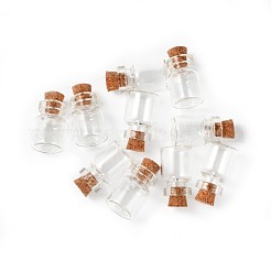Contenants en verre de perles en jade&nbsp;X-CON-Q007