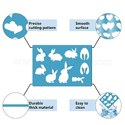Акриловая серьга ручной работы шаблон DIY-WH0359-079