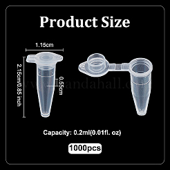 Пластиковая центрифужная пробирка&nbsp;AJEW-WH0695-251A