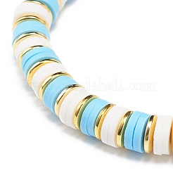 4 шт. 4 цвета ручной работы лэмпворк колонна из бисера стрейч браслеты из бисера BJEW-JB08904