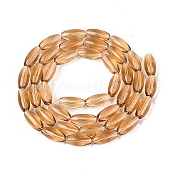 Прозрачные стеклянные бусины&nbsp;GLAA-T028-15T-02