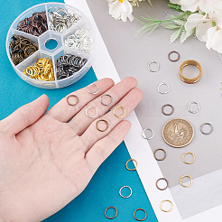 1 коробка 6 кольца прыжок цвет железа IFIN-PH0001-10mm-08