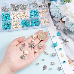 Набор для самостоятельного изготовления браслета на океанскую тематику DIY-AR0003-08