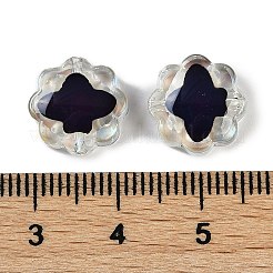 Perline di vetro bicolore&nbsp;GLAA-Z007-07A