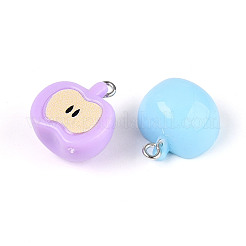 Подвески из непрозрачной смолы RESI-T059-08