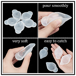 Силиконовые разделительные чашки с антипригарным покрытием DIY-WH0374-64