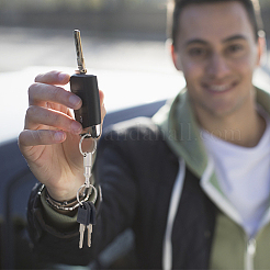 6шт железный быстросъемный брелок KEYC-UN0001-18